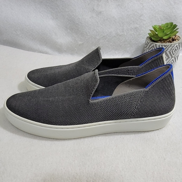 Rothy’s The Original Gray Slip-On Sneaker Shoes Women’s Size 8 - Picture 7 of 13